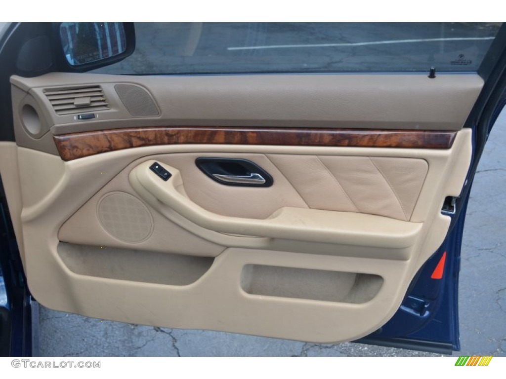 2000 BMW 5 Series 540i Wagon Sand Door Panel Photo #61441755