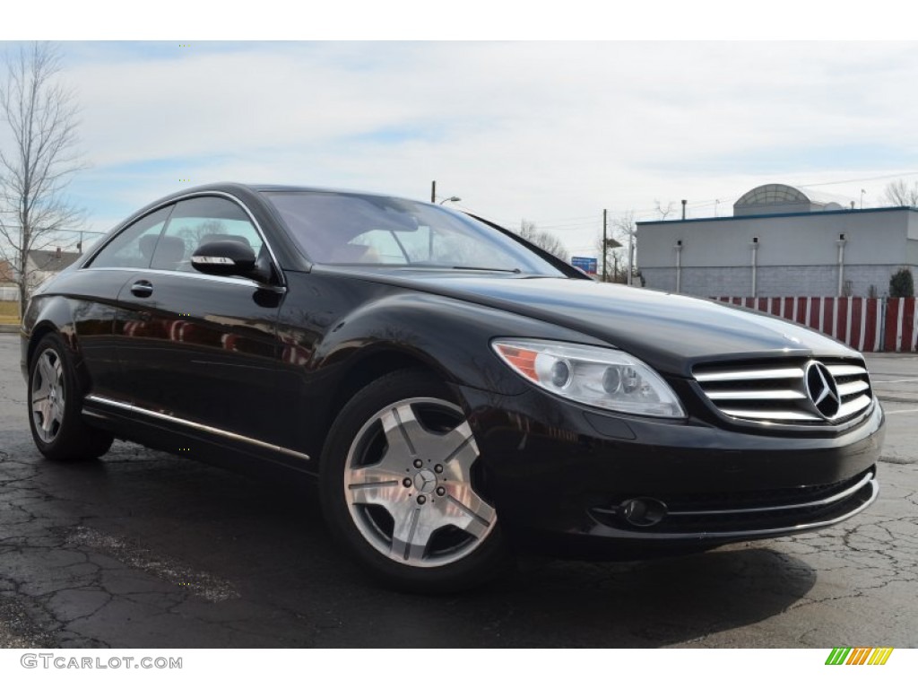 Obsidian Black Metallic Mercedes-Benz CL