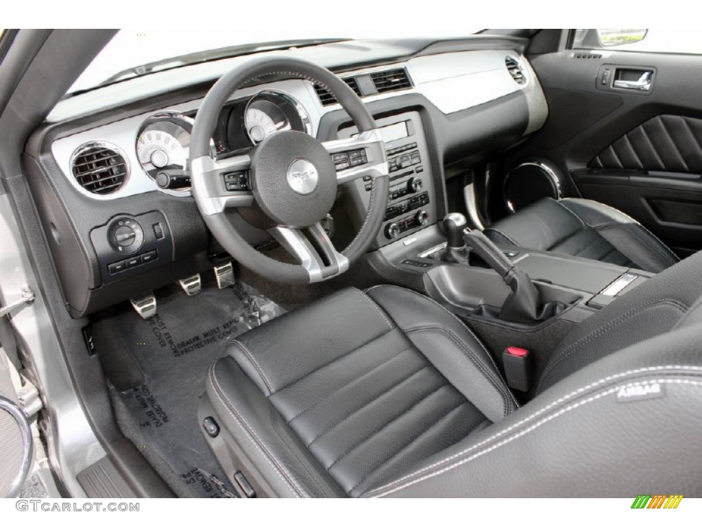 Charcoal Black Interior 2011 Ford Mustang V6 Mustang Club of America Edition Coupe Photo #61441946