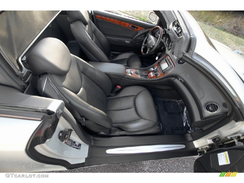 designo Charcoal Interior 2003 Mercedes-Benz SL 500 Designo Edition Roadster Photo #61442077
