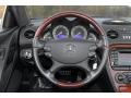 2003 Mercedes-Benz SL designo Charcoal Interior Steering Wheel Photo