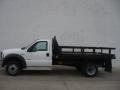 Oxford White 2006 Ford F450 Super Duty XL Regular Cab Stake Truck