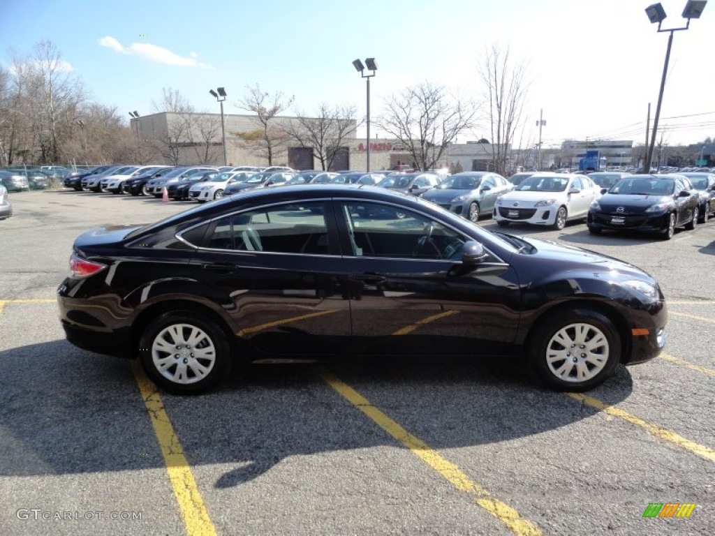 2009 MAZDA6 i Sport - Black Cherry Metallic / Black photo #4