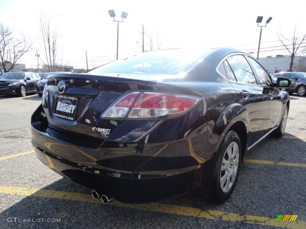 2009 MAZDA6 i Sport - Black Cherry Metallic / Black photo #5