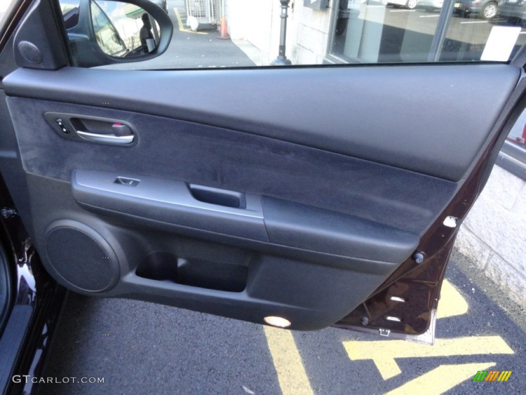2009 MAZDA6 i Sport - Black Cherry Metallic / Black photo #9