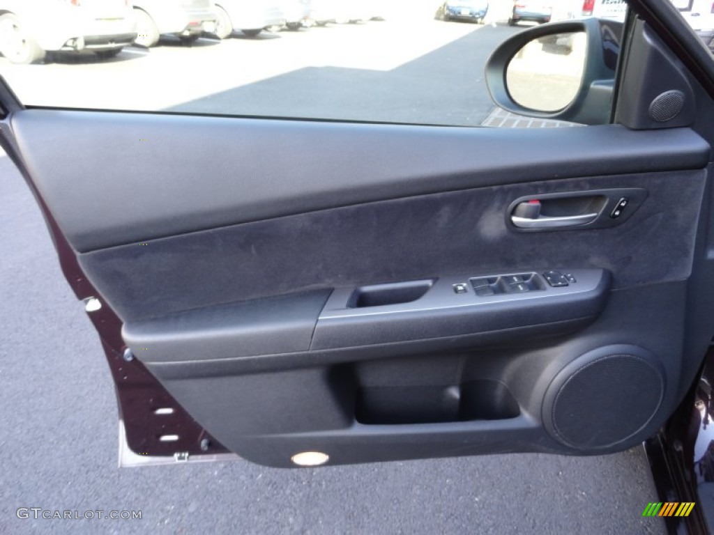 2009 MAZDA6 i Sport - Black Cherry Metallic / Black photo #17