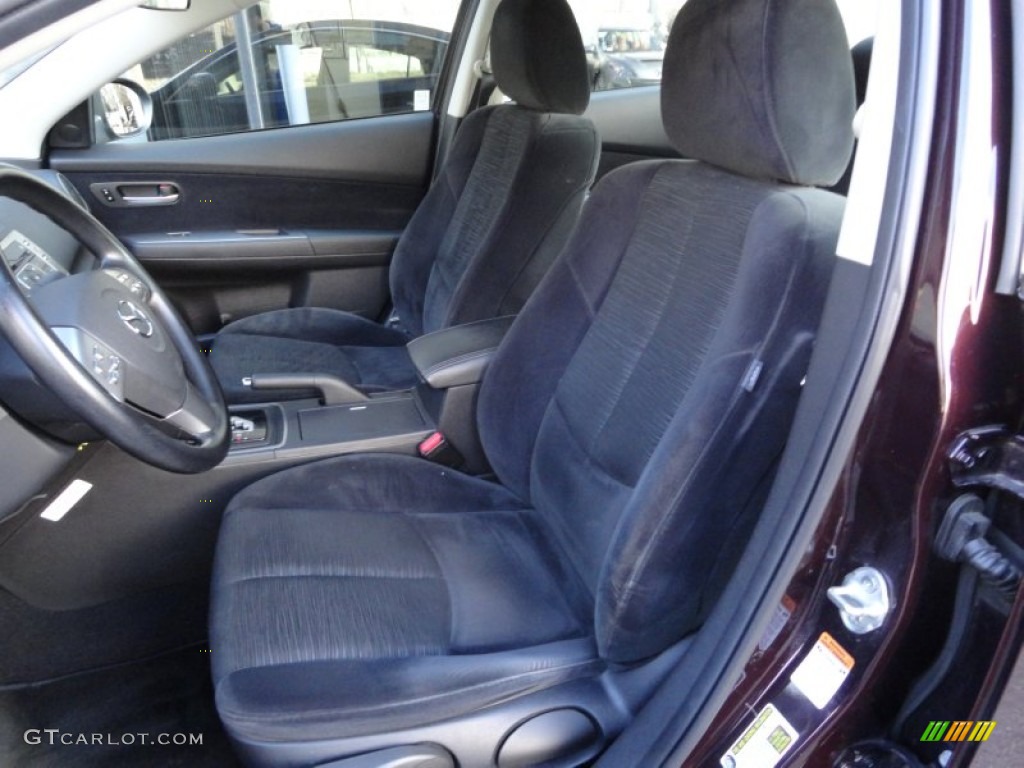 2009 MAZDA6 i Sport - Black Cherry Metallic / Black photo #19