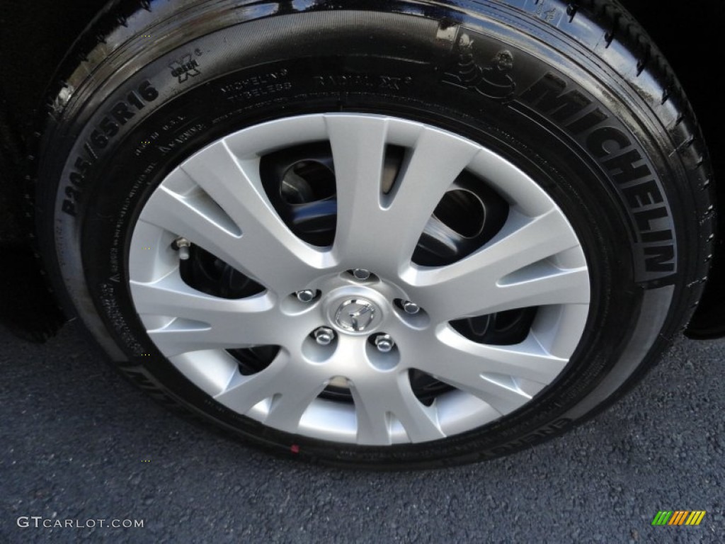 2009 MAZDA6 i Sport - Black Cherry Metallic / Black photo #31