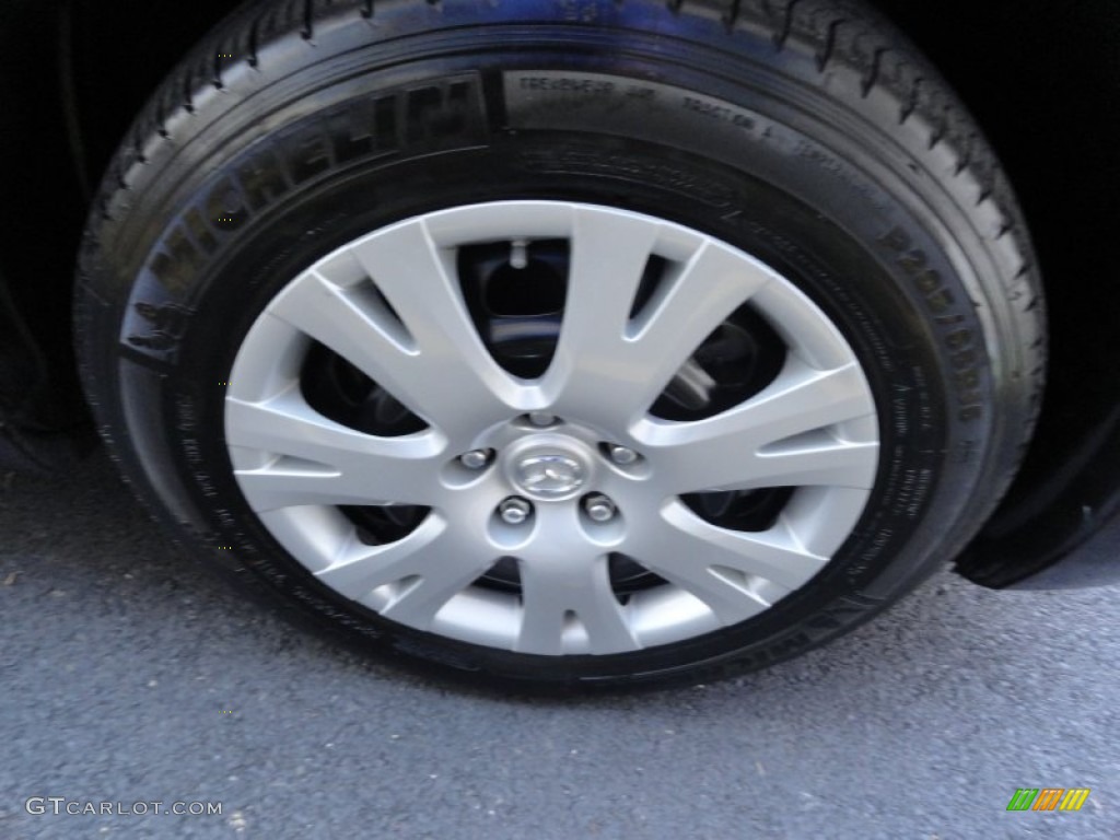 2009 MAZDA6 i Sport - Black Cherry Metallic / Black photo #33