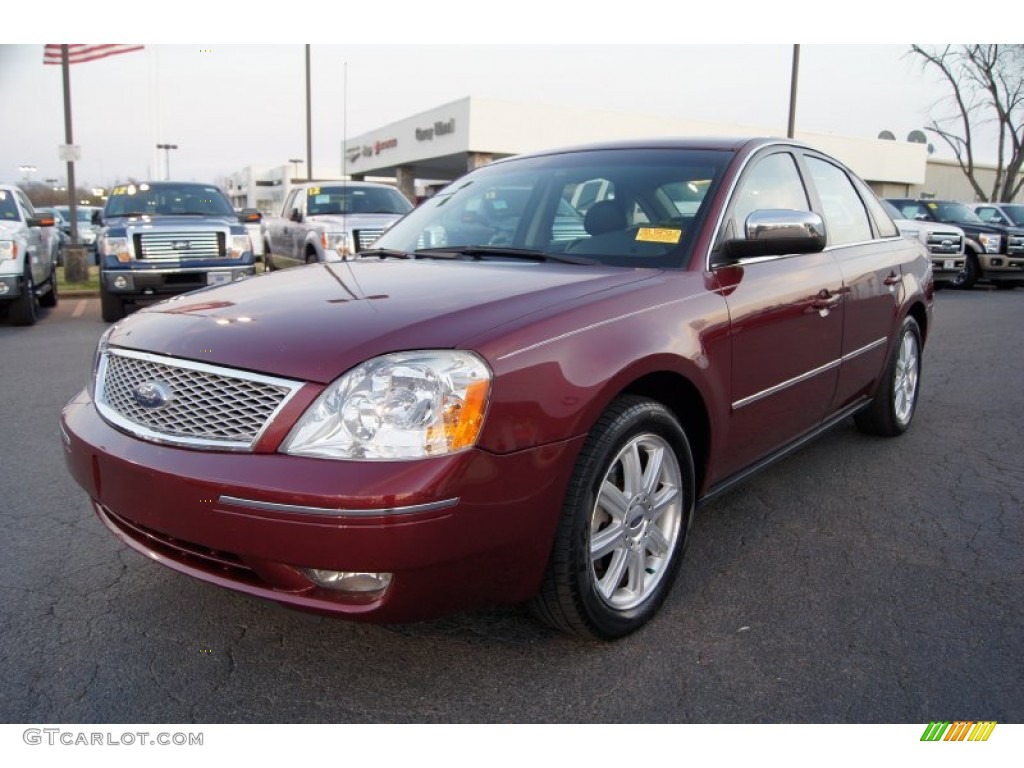 Merlot Metallic 2006 Ford Five Hundred Limited AWD Exterior Photo #61444337