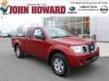 2012 Red Brick Nissan Frontier SV V6 King Cab 4x4  photo #1