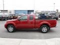 2012 Red Brick Nissan Frontier SV V6 King Cab 4x4  photo #4