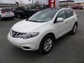 2012 Pearl White Nissan Murano SL AWD  photo #3