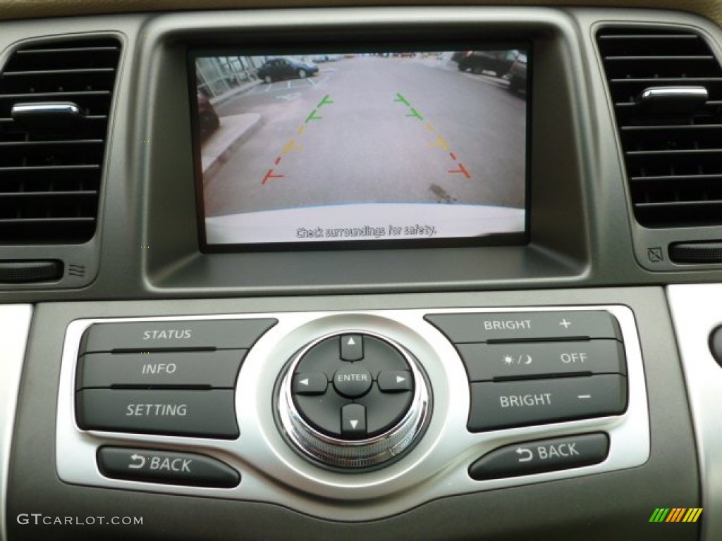 2012 Murano SL AWD - Pearl White / Beige photo #18