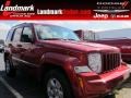 Inferno Red Crystal Pearl 2009 Jeep Liberty Sport
