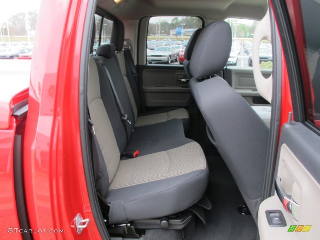 2012 Ram 1500 Big Horn Quad Cab - Flame Red / Dark Slate Gray/Medium Graystone photo #20