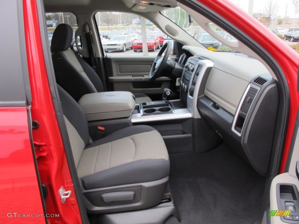 2012 Ram 1500 Big Horn Quad Cab - Flame Red / Dark Slate Gray/Medium Graystone photo #22