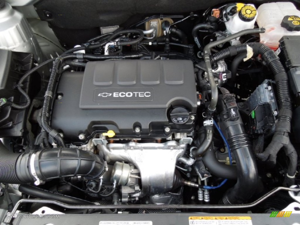 2011 Chevrolet Cruze LT 1.4 Liter Turbocharged DOHC 16-Valve VVT ECOTEC 4 Cylinder Engine Photo #61445856