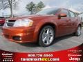 2012 Copperhead Pearl Dodge Avenger SXT Plus  photo #1