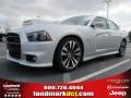 2012 Bright Silver Metallic Dodge Charger SRT8  photo #1