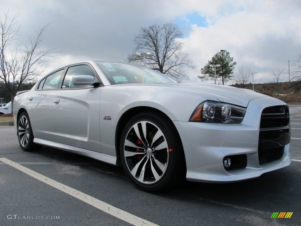 Bright Silver Metallic 2012 Dodge Charger SRT8 Exterior Photo #61446171