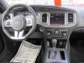 Black 2012 Dodge Charger SRT8 Dashboard