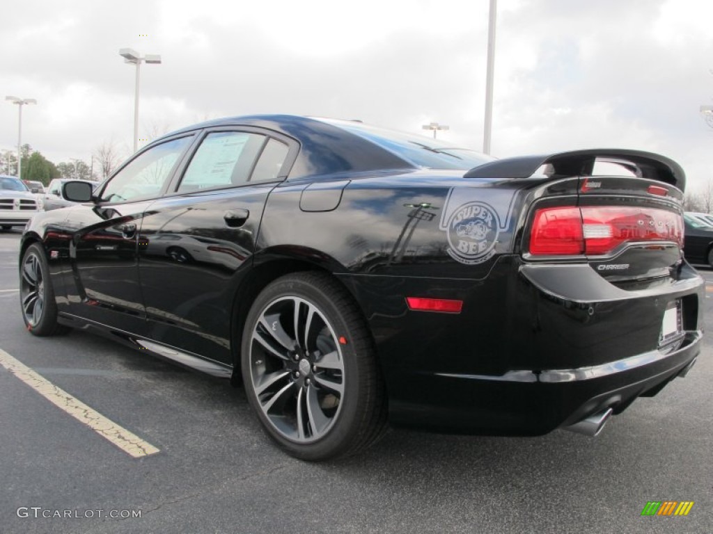 Pitch Black 2012 Dodge Charger SRT8 Super Bee Exterior Photo #61446453