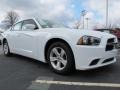 2012 Bright White Dodge Charger SE  photo #4