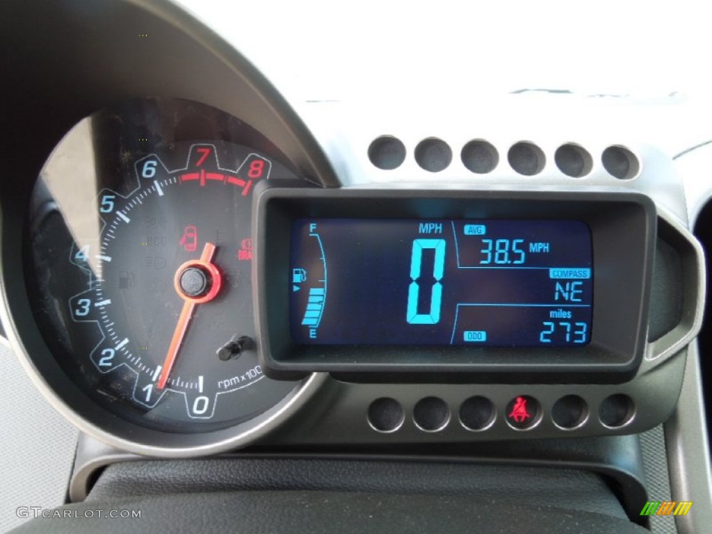 2012 Chevrolet Sonic LT Sedan Gauges Photo #61446916