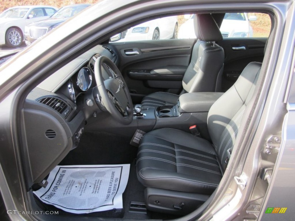 Black Interior 2012 Chrysler 300 S V6 Photo #61447371