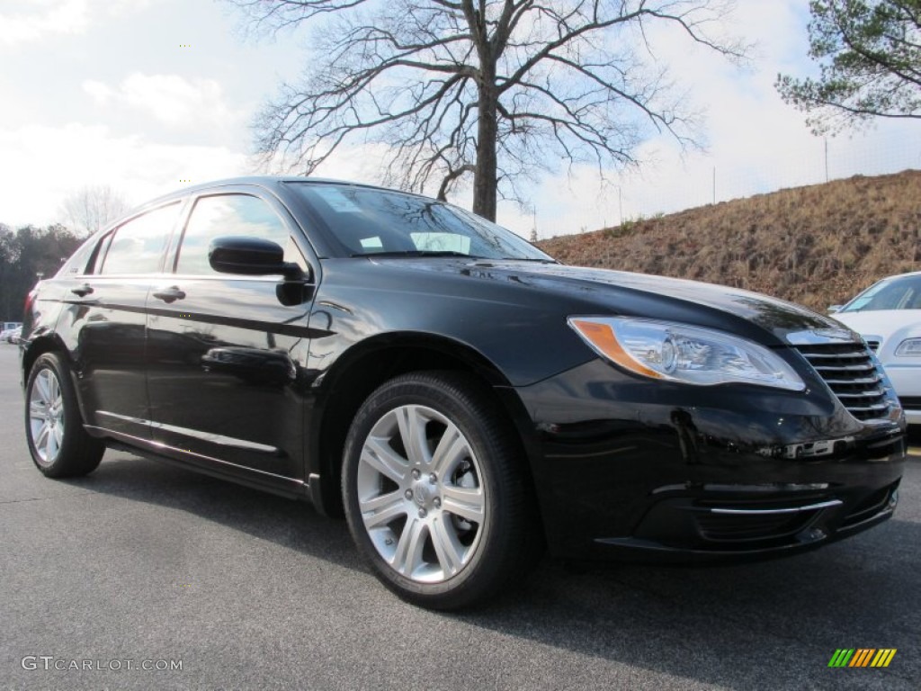 2012 200 Touring Sedan - Black / Black/Light Frost photo #4
