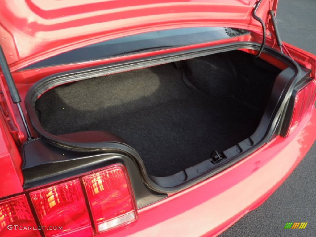 2007 Ford Mustang V6 Premium Coupe Trunk Photo #61447797