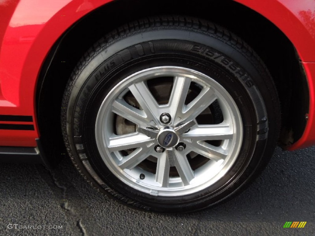 2007 Ford Mustang V6 Premium Coupe Wheel Photo #61447827