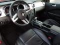 Dark Charcoal 2007 Ford Mustang V6 Premium Coupe Interior Color