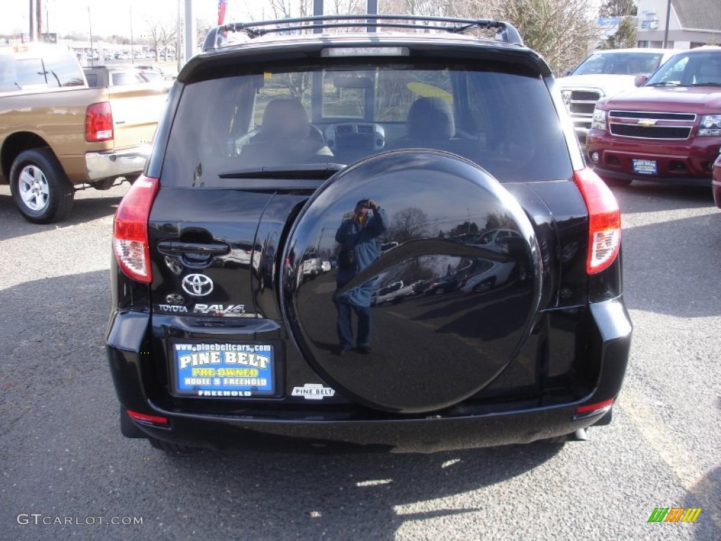 2008 RAV4 I4 - Black / Taupe photo #5