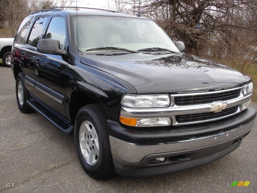 2006 Tahoe LT 4x4 - Black / Tan/Neutral photo #3