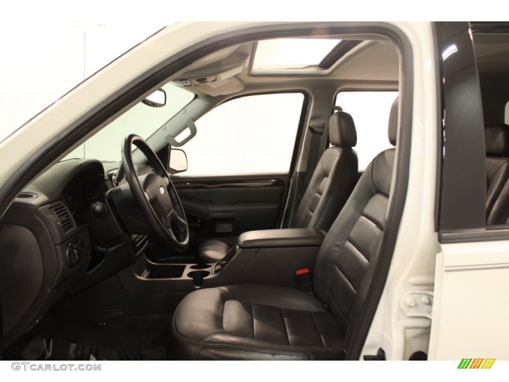 2004 Explorer Limited 4x4 - Ceramic White Tri Coat Metallic / Midnight Grey photo #7