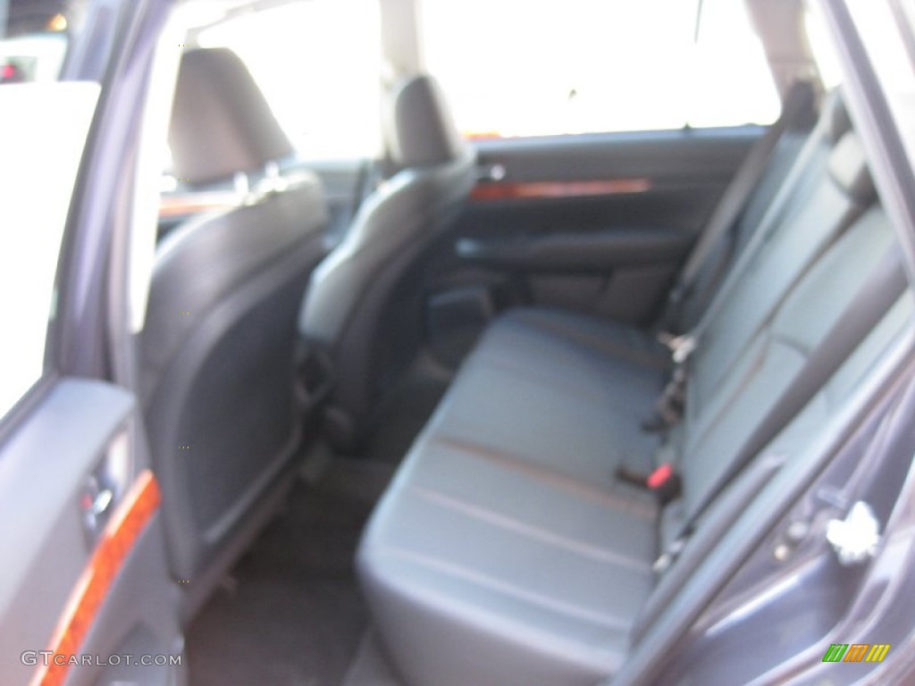 2011 Outback 3.6R Limited Wagon - Graphite Gray Metallic / Off Black photo #25