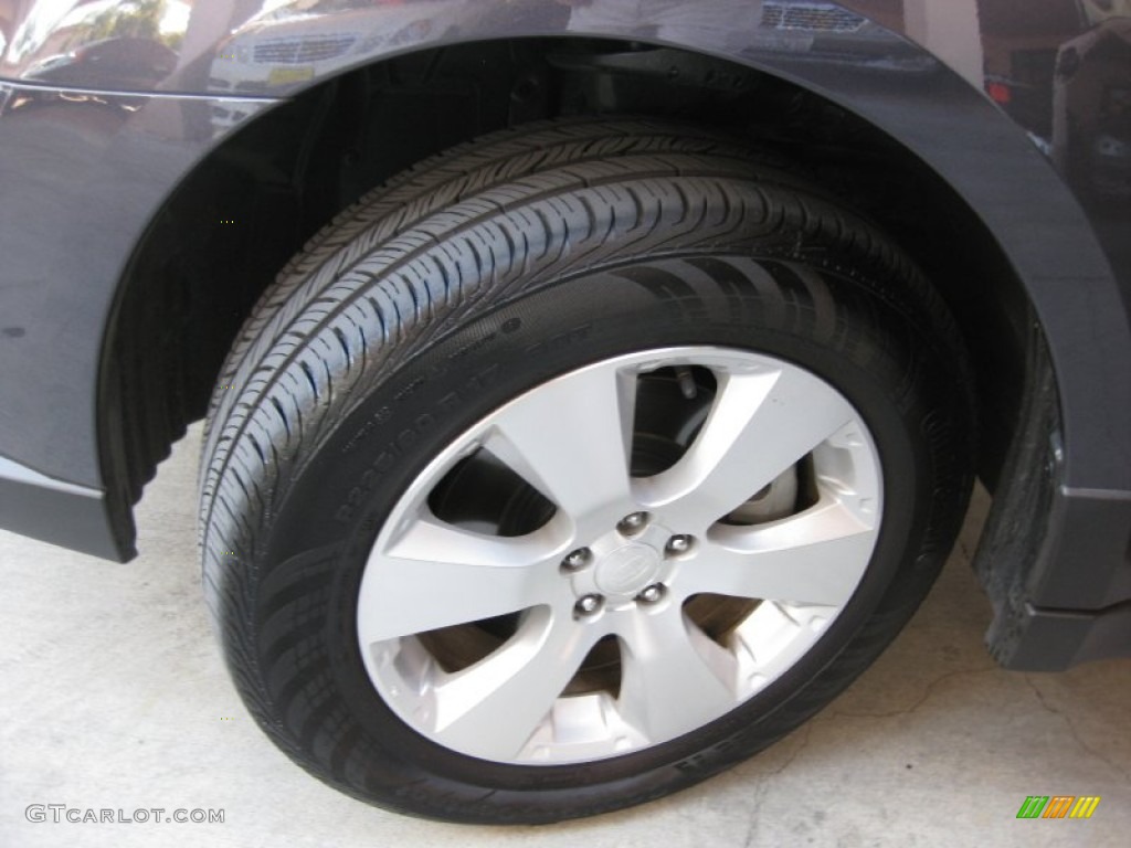 2011 Outback 3.6R Limited Wagon - Graphite Gray Metallic / Off Black photo #29
