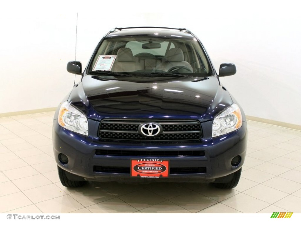 2007 RAV4 4WD - Nautical Blue Metallic / Taupe photo #2