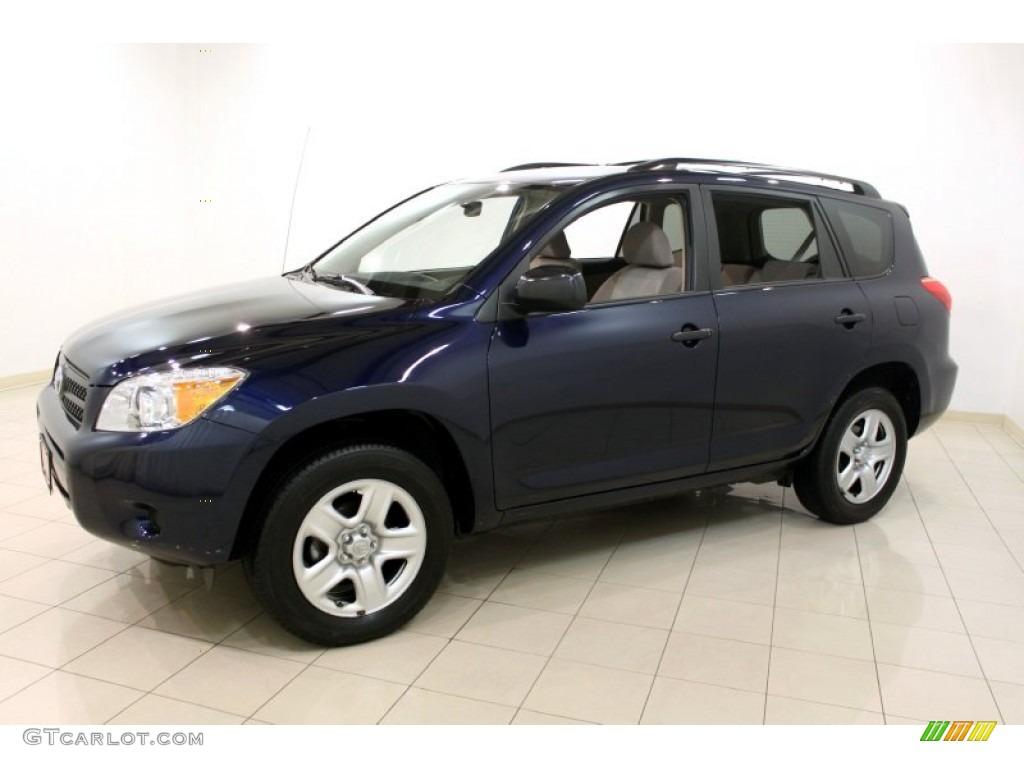 2007 RAV4 4WD - Nautical Blue Metallic / Taupe photo #3