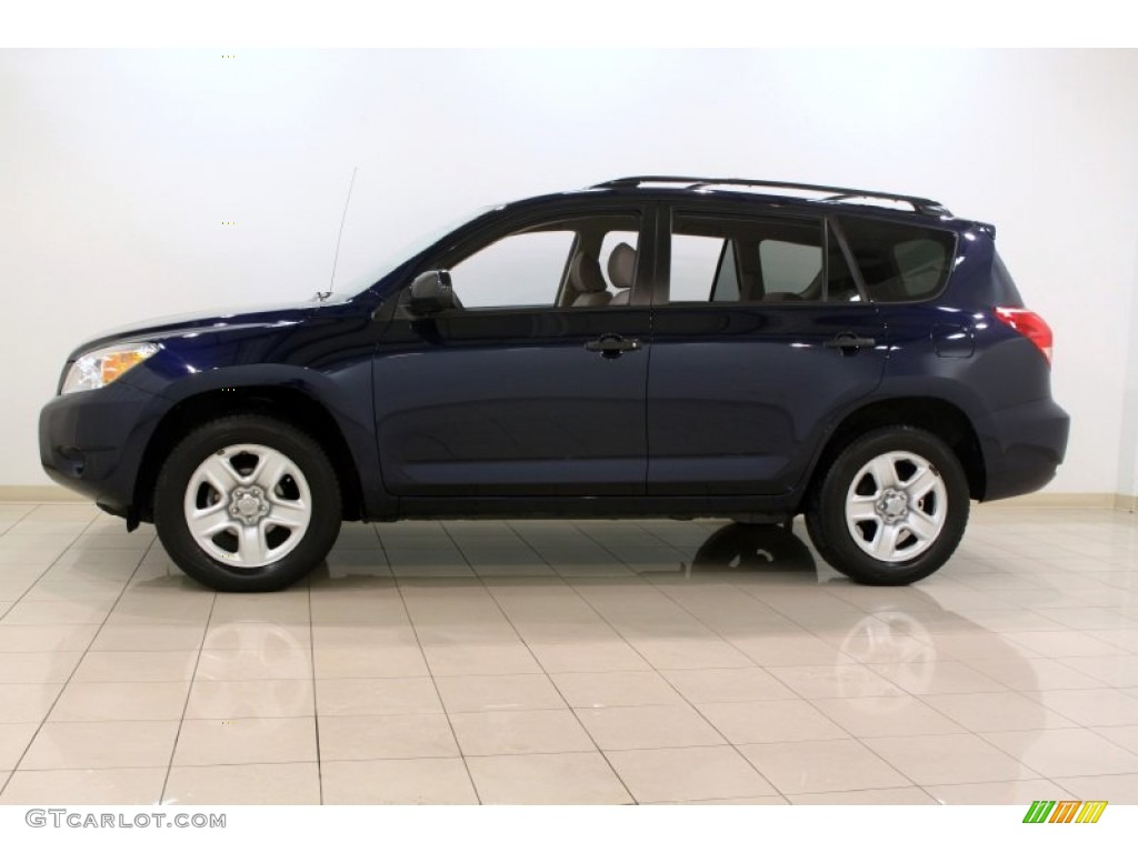 2007 RAV4 4WD - Nautical Blue Metallic / Taupe photo #4
