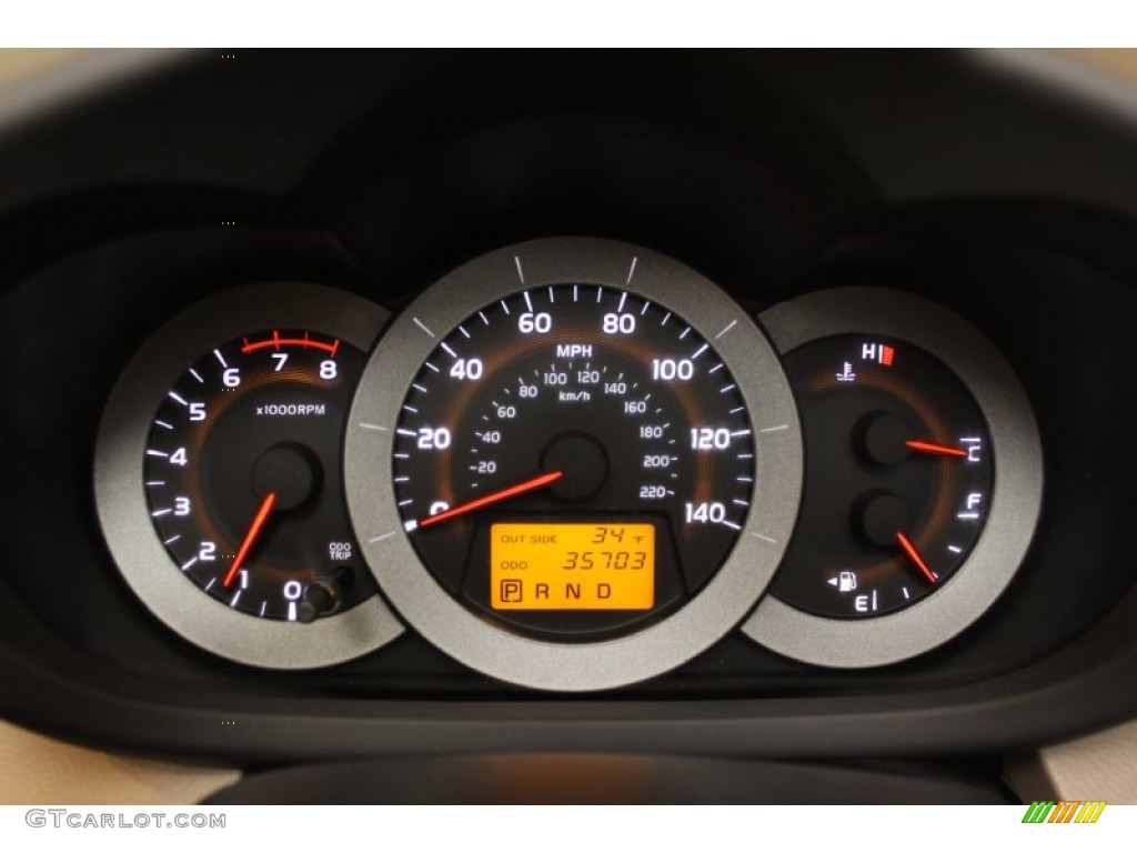 2007 RAV4 4WD - Nautical Blue Metallic / Taupe photo #11