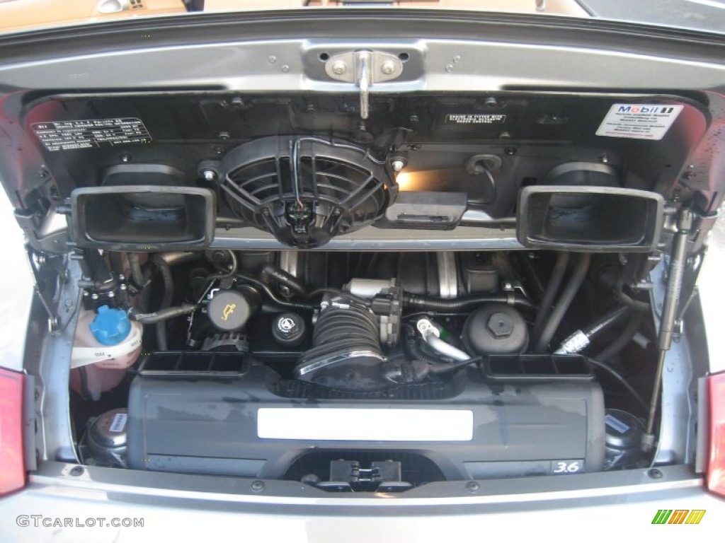 2009 Porsche 911 Carrera Cabriolet 3.6 Liter DOHC 24V VarioCam DFI Flat 6 Cylinder Engine Photo #61451357