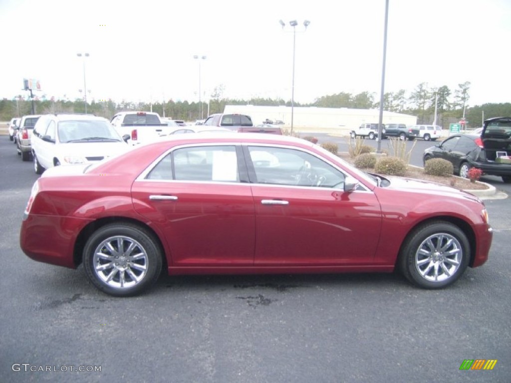 Deep Cherry Red Crystal Pearl 2011 Chrysler 300 Limited Exterior Photo #61452029