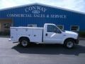 2006 Oxford White Ford F250 Super Duty XL Regular Cab Chassis Utility  photo #2