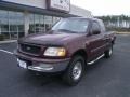 Dark Toreador Red Metallic 1998 Ford F150 XLT SuperCab 4x4