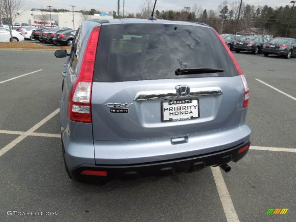 2009 CR-V EX-L - Glacier Blue Metallic / Gray photo #3