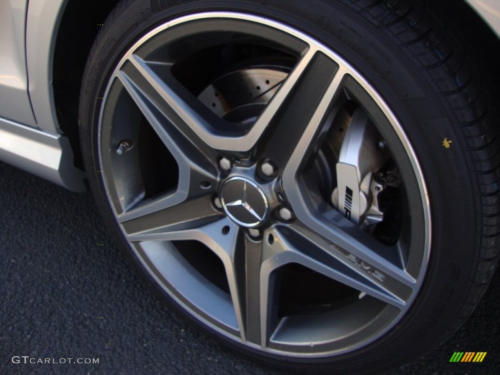 2010 C 63 AMG - Iridium Silver Metallic / Black photo #6