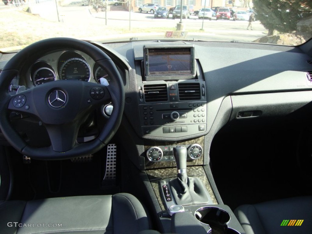 2010 C 63 AMG - Iridium Silver Metallic / Black photo #27